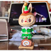 Labubu The Monsters Let's Christmas Series Bûche de Noël Cake